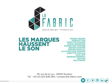 Tablet Screenshot of la-fabric.com
